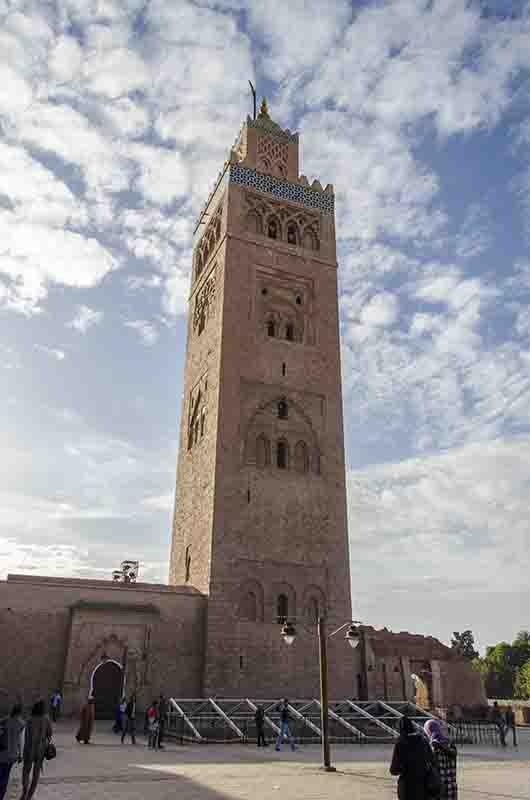 108 - Marruecos - Marrakech - mezquita de la Koutubia